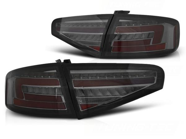 Voll LED Lightbar Rückleuchten für Audi A4 B8 (8K) Bj. 11-15 Smoke für LED